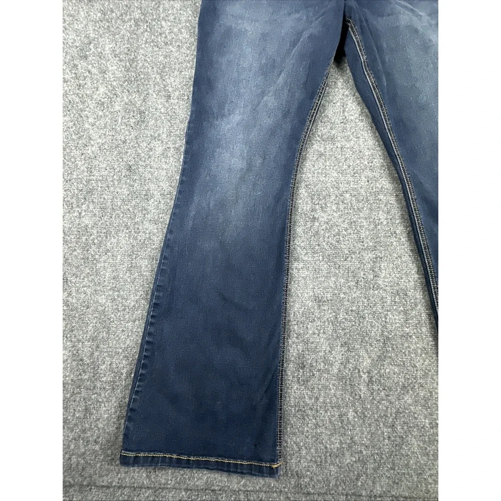 Torrid Women's Jeans 20T Luxe Slim Boot Stretch Blue Denim Medium Wash